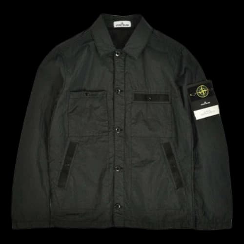 STONE ISLAND Seersucker-TC Jacket 'Black'