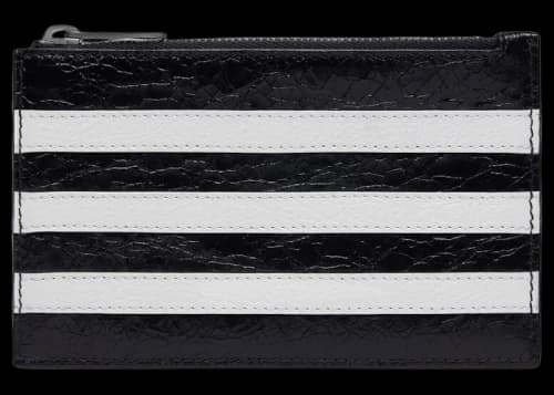 Balenciaga x adidas Long Coin And Card Holder Black