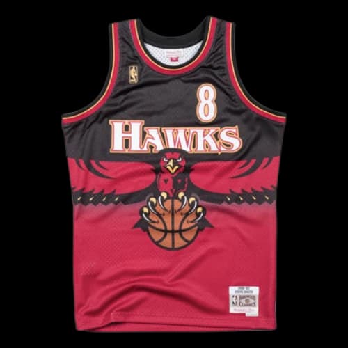 Mitchell & Ness x NBA Atlanta Hawks 1996-97 Road Swingman Jersey 'Steve Smith 8'