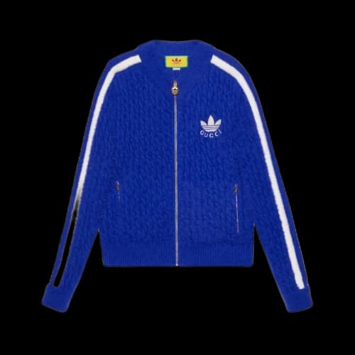 Gucci x adidas Wool Jacket Blue