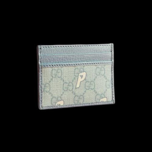 Gucci x Palace GG-P Supreme Card Case 'Pale Blue'