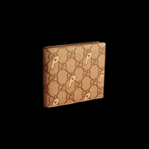 Gucci x Palace GG-P Supreme Bi-Fold Wallet 'Beige'