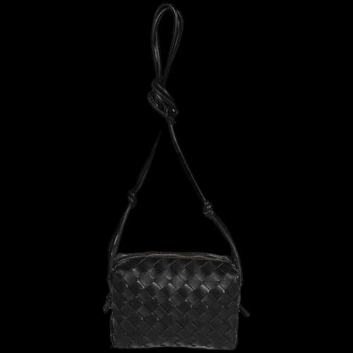 Bottega Veneta Loop Mini Shoulder Bag 'Black/Gold'