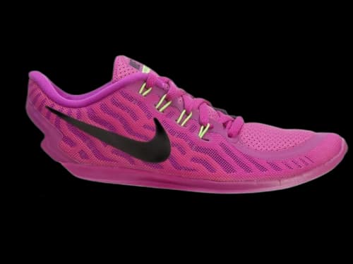 Nike Free 5.0 Fuchsia Flash Black-Pink Pow-Hot Lava (Women's)