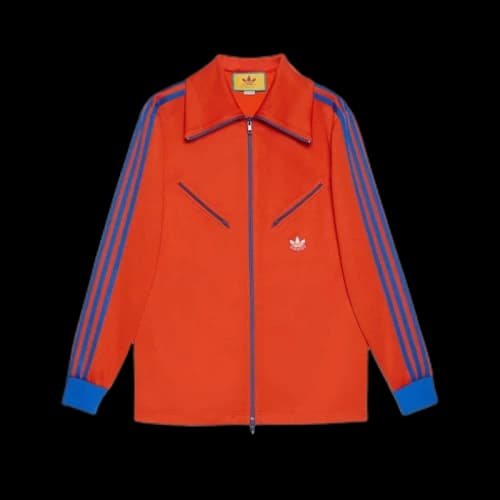 Gucci x adidas Zip Sweatshirt Orange/Blue