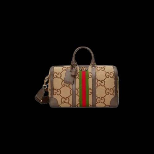 Gucci Duffle Bag 'Camel/Ebony'