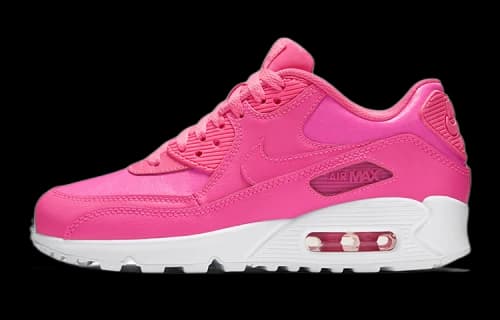 (GS) Nike Air Max 90 LTR Leather 'Pink Pow'