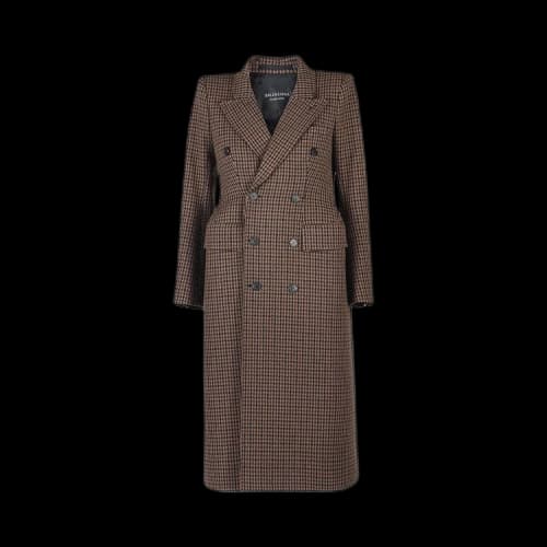 Balenciaga Coat 'Brown/Beige'