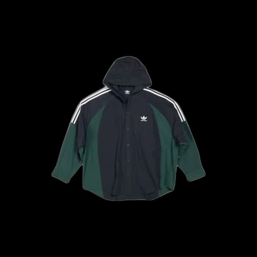 Balenciaga x adidas Hooded Shirt Black