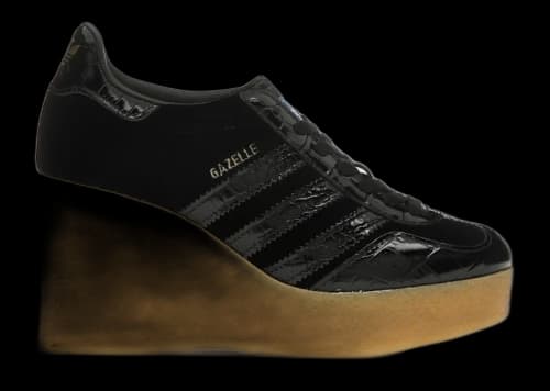 adidas x Gucci Gazelle Wedge Black Croc (Women's)