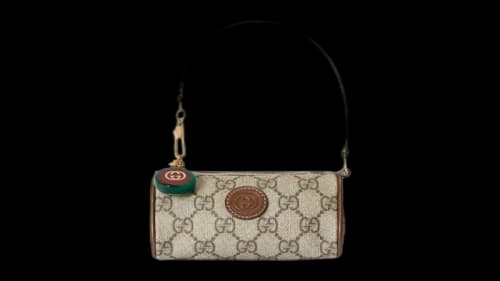 Gucci GG Supreme Canvas Mini Handbag Beige