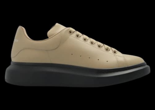 Alexander McQueen Oversized Beige Black