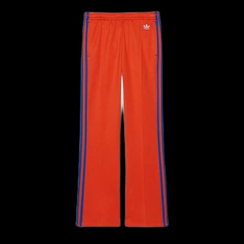 Gucci x adidas Cotton Jersey Jogging Pant Orange/Blue