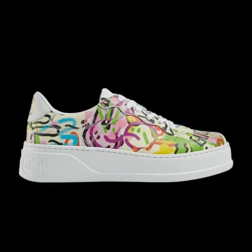 Gucci Platform Trainer 'Year of the Rabbit - Graffiti Print'
