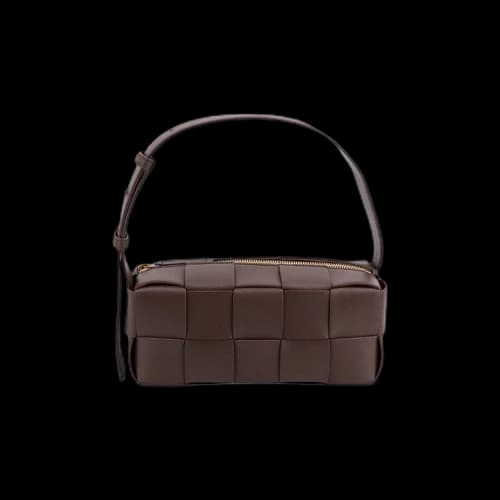 Bottega Veneta Small Brick Shoulder Bag 'Light Brown/Gold'