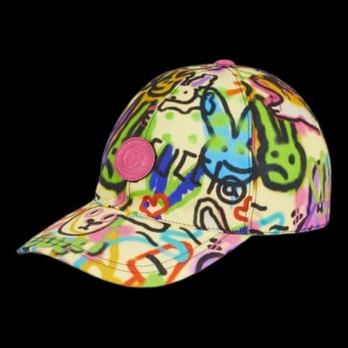 Gucci Lunar New Year bunny print baseball hat