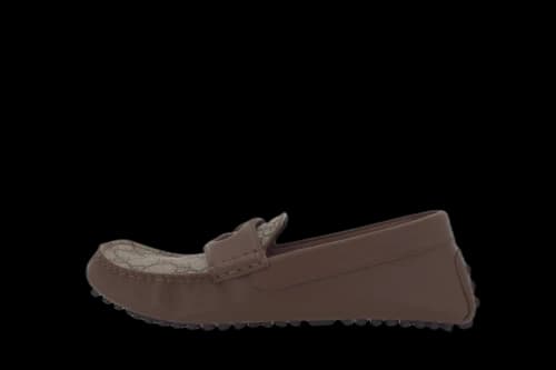 Gucci Interlocking G Driver Loafer Brown