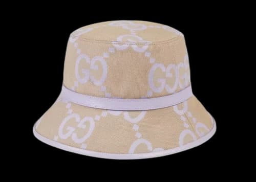 Gucci Jumbo GG Bucket Hat Beige/Lilac