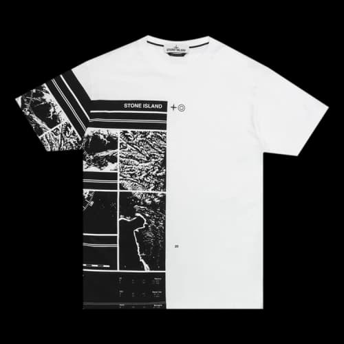Stone Island Printed T-Shirt 'White'