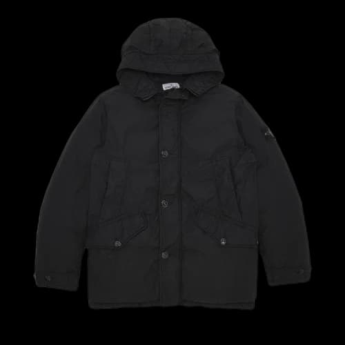 Stone Island Real Down Jacket 'Black'
