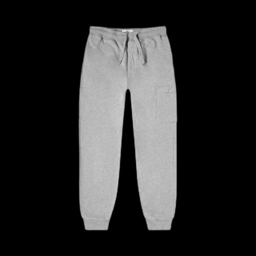 Stone Island Fleece Pants 'Melange Grey'