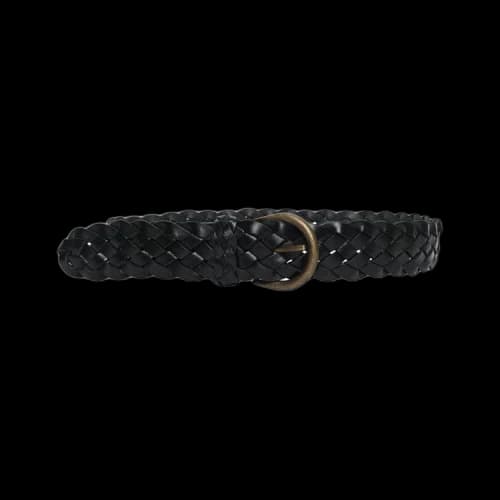 Saint Laurent Woven Belt 'Nero'