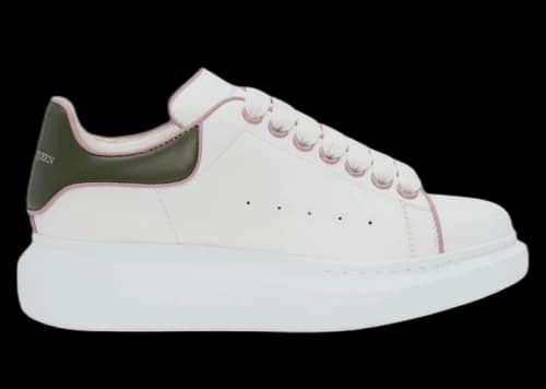 Alexander McQueen Oversized White Military Green (Women's)