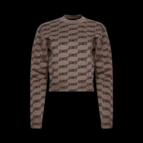 Balenciaga Sweater 'Beige/Brown'