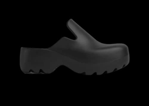 Bottega Venetta Flash Clog Black Leather
