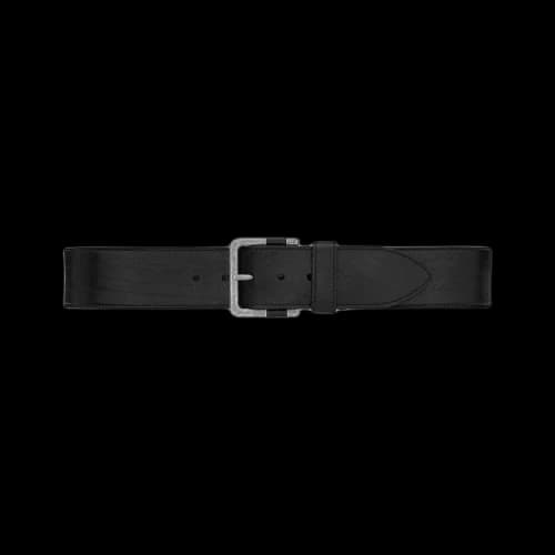 Saint Laurent Carree Buckle Wide Belt 'Black'