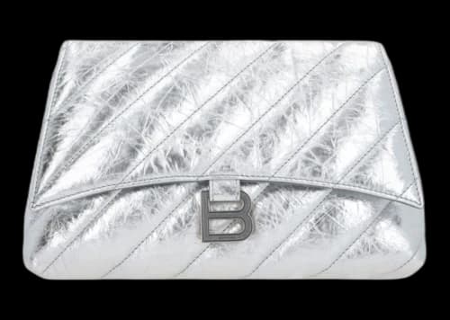 Balenciaga Crush Clutch Pelle Crush