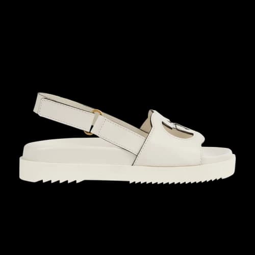 Gucci Interlocking G Sandal 'White' (Women's)