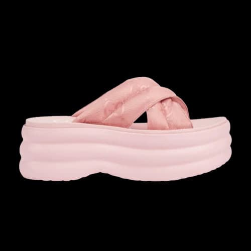 Gucci GG Platform Slide 'White' (Women's)