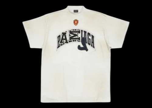 Balenciaga Skater Oversized T-shirt White