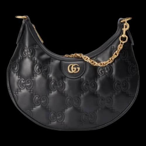 Gucci GG Matelasse Small Shoulder Bag 'Black' (Women's)