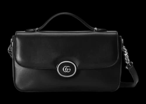 Gucci Petite GG Small Shoulder Bag Black