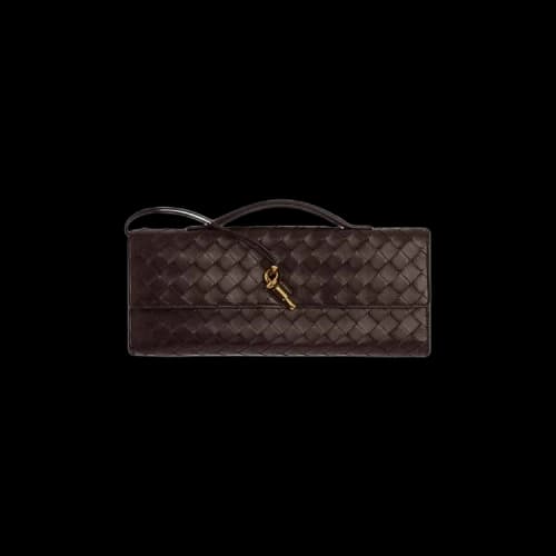 Bottega Veneta Andiamo Clutch 'Sapele'