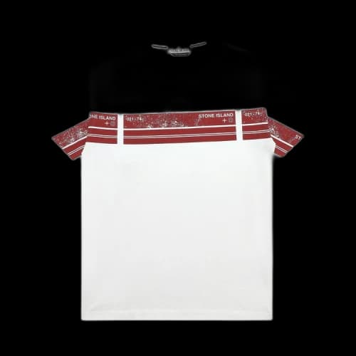 Stone Island Logo Printed T-Shirt 'White'