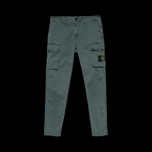 Stone Island Slim Fit Cargo Pants 'Petrol'