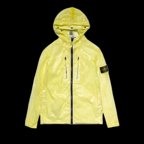 Stone Island Packable Hooded Field Jacket 'Lemon'