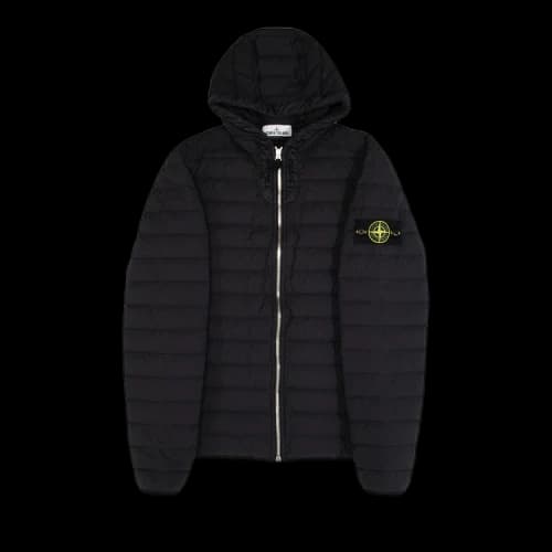 Stone Island Loom Woven Lightweight Down Jacket 'Black'