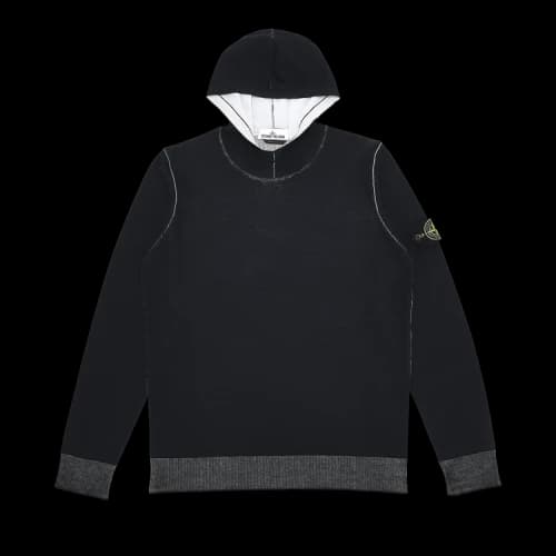 Stone Island Reversible Knit 'White/Navy'