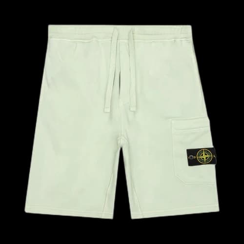 Stone Island Bermuda Cargo Shorts 'Light Green'