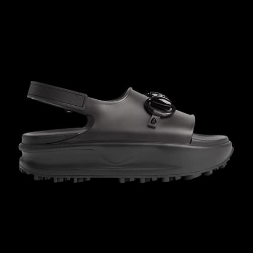 Gucci Horsebit Flatform Sandal 'Black' (Women's)