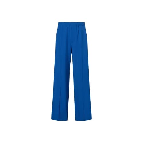 Gucci Mohair Pants With Interlocking G 'Electric Blue'