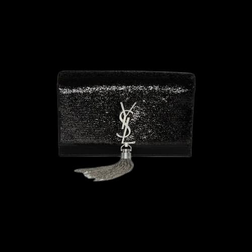 Saint Laurent Kate Chain Wallet 'Black'