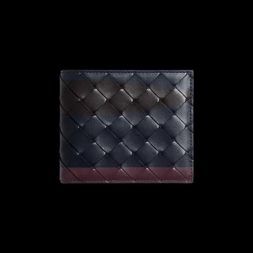 Bottega Veneta Bi-Fold Wallet 'Midnight'