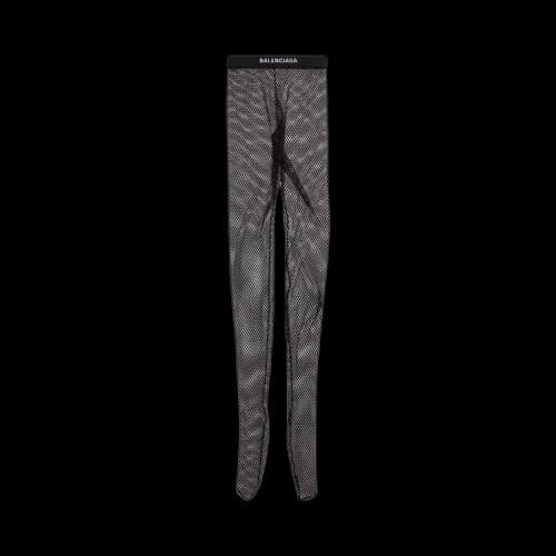Balenciaga Fishnet Tights 'Black/White'