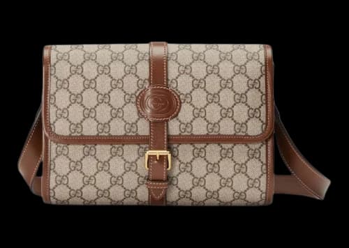 Gucci Interlocking GG Messenger Beige/Ebony