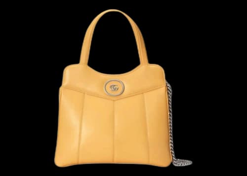 Gucci Petite GG Small Tote Yellow